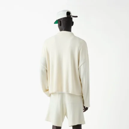 Boucle Hover Longsleeve Knit Polo j