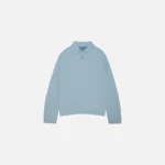Boucle Hover Longsleeve Knit Polo p