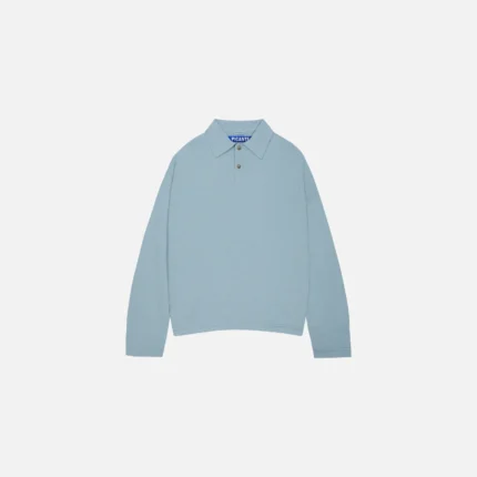 Boucle Hover Longsleeve Knit Polo p