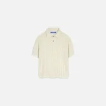 Picante Pointelle Knit Polo Shirt
