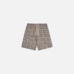 Rocco Shirting Shorts Bleached Check