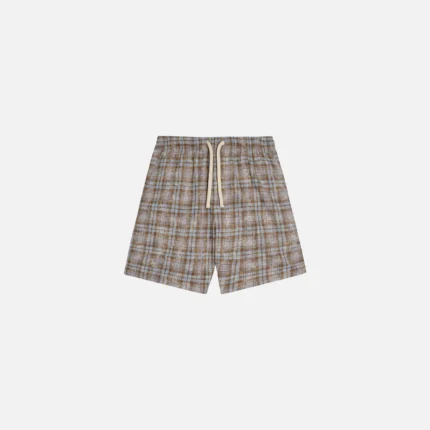 Rocco Shirting Shorts Bleached Check