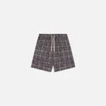 Rocco Shirting Shorts Bleached Check f
