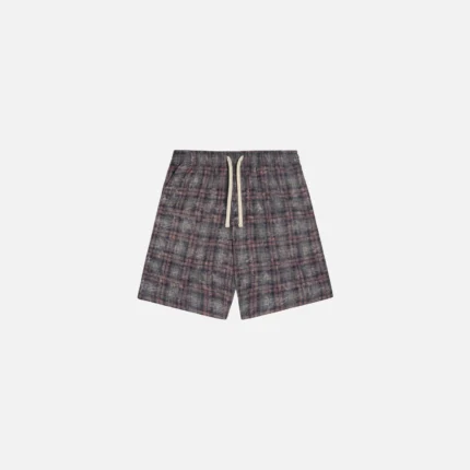 Rocco Shirting Shorts Bleached Check f